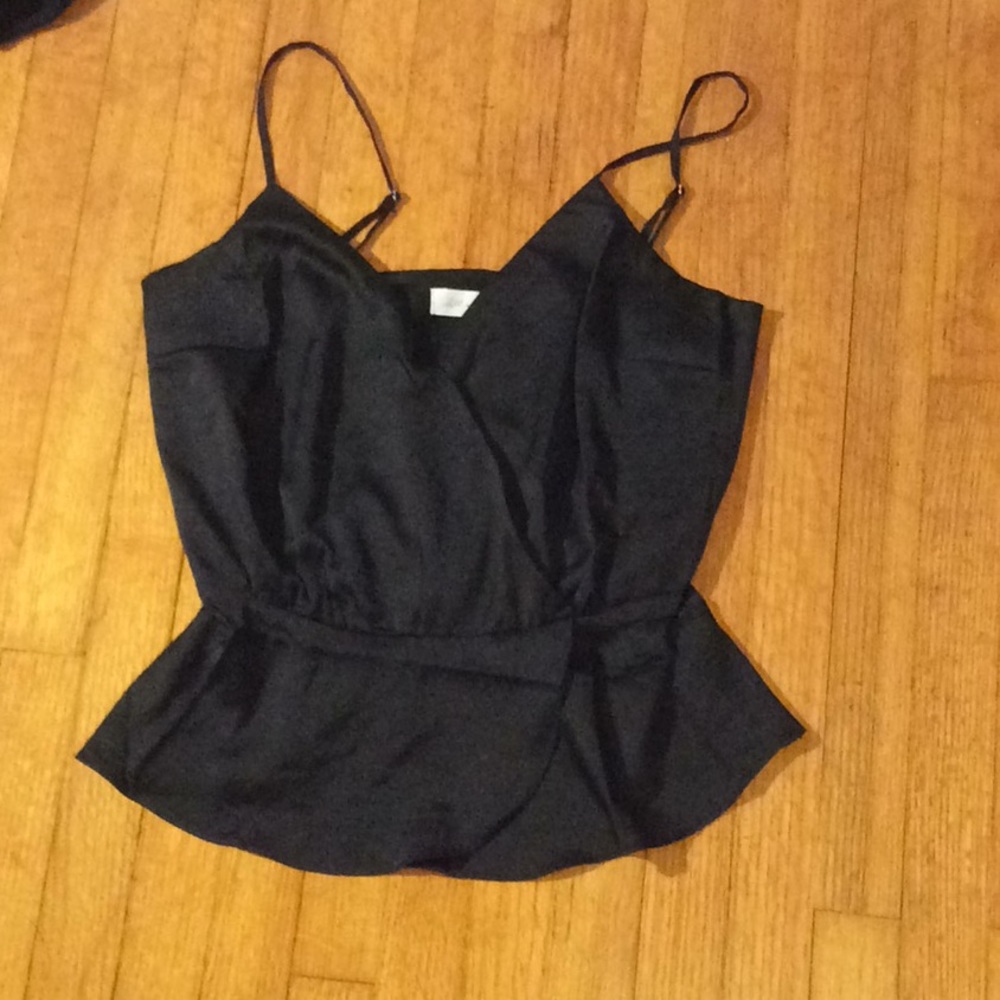 All in Favor Jacquard Surplice Cami